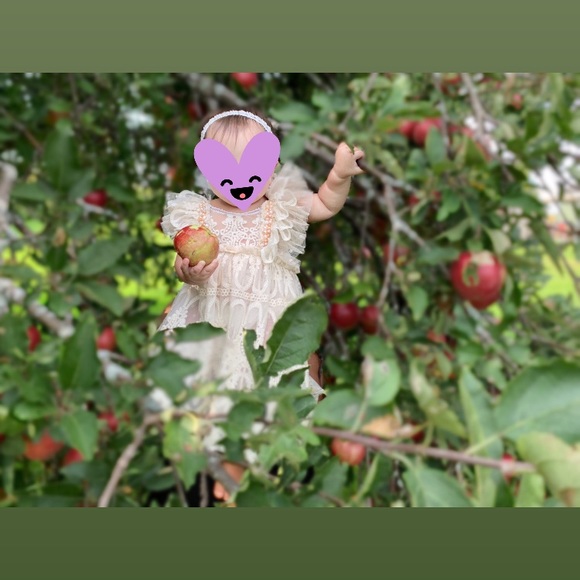 12-24M Handmade gorgeous dress for photo shoot - Picture 7 of 9